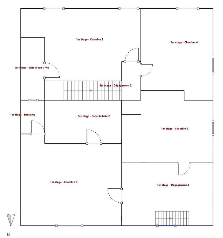 Maison - 175 m² - 7 pièces