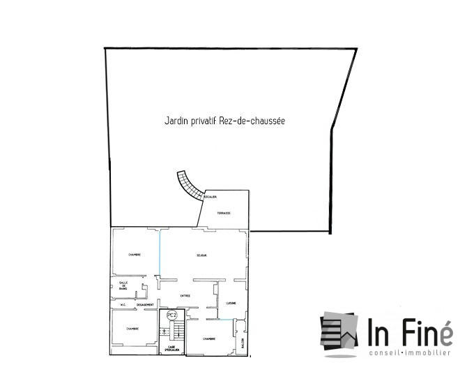 Appartement - 146 m² - 5 pièces