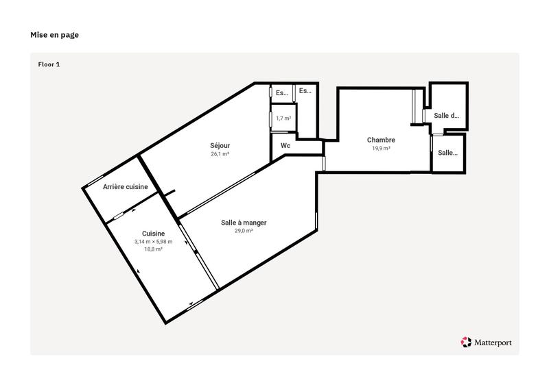 Maison - 188 m² - 7 pièces