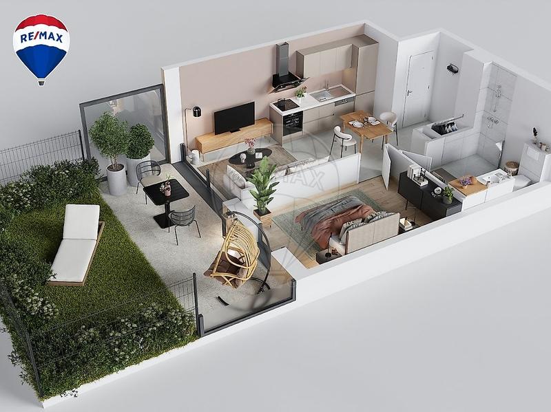 Appartement - 39 m² - 2 pièces