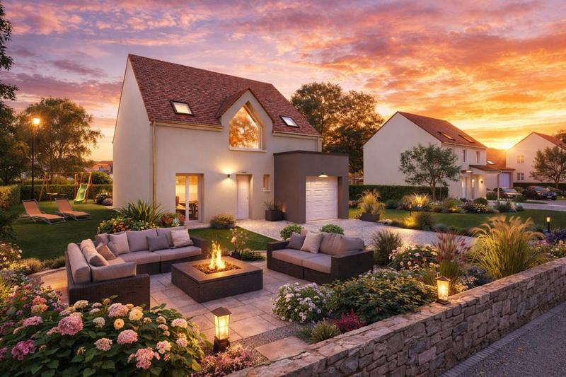 Maison - 92 m² - 5 pièces