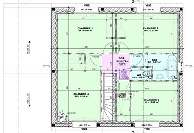 Maison - 105 m² - 6 pièces