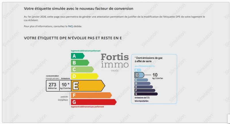 Appartement - 29 m² - 2 pièces