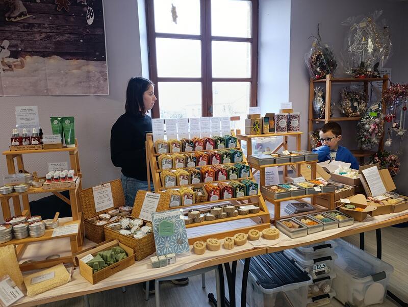 Marché de noël du téléthon