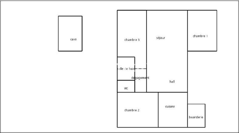 Appartement - 70 m² - 3 pièces