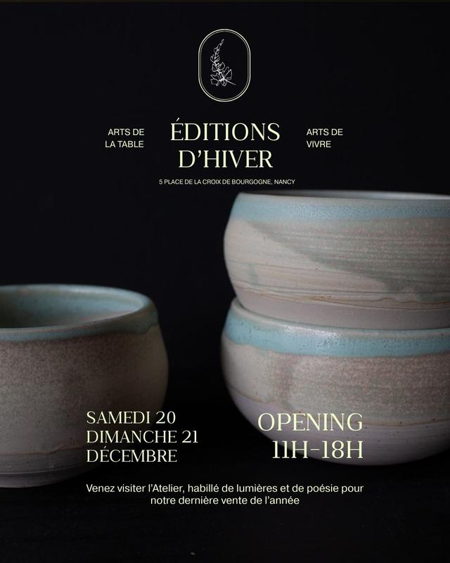 Visite d'Atelier - Vente - Editions d'Hiver
