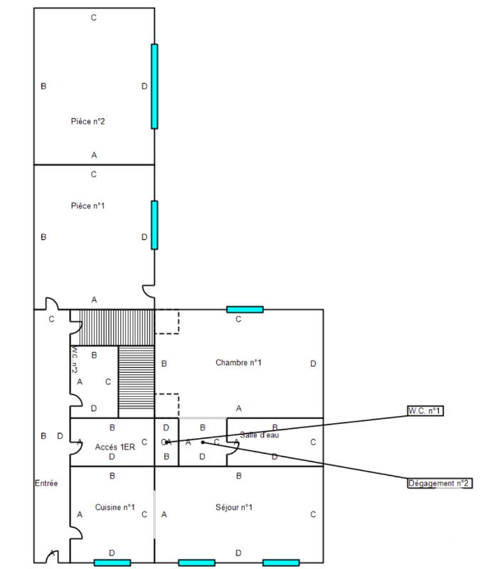 Maison de ville - 160 m² - 7 pièces