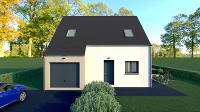 Maison - 82 m² - 5 pièces