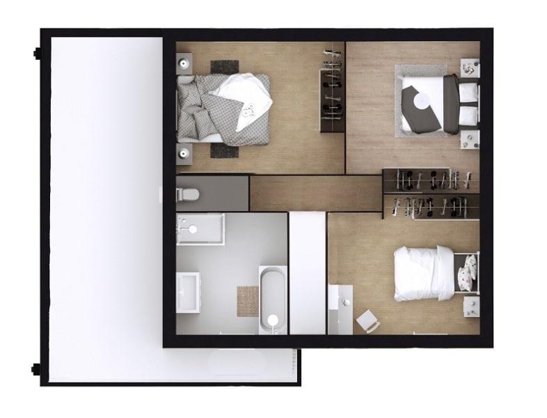 Maison - 116 m² - 6 pièces