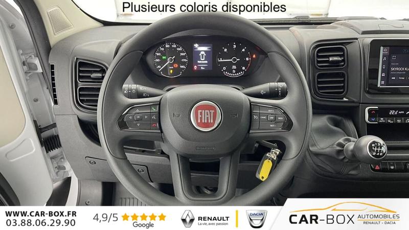 Fiat Ducato cc 3.5 l 2.2 H3-Power 140ch Maxi Benne Acier + Coffre Jpm