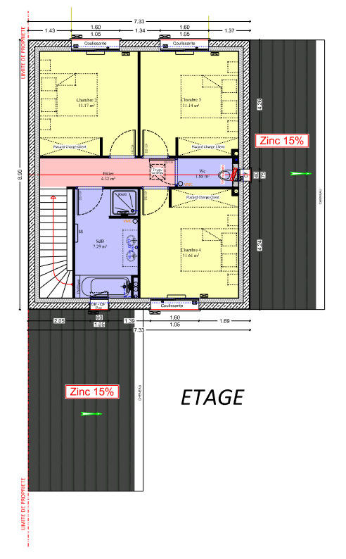 Maison - 132 m² - 5 pièces