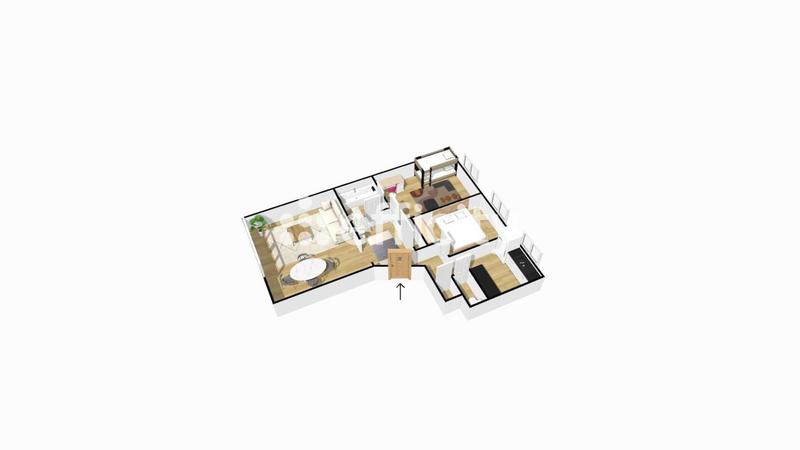 Appartement - 64 m² - 3 pièces