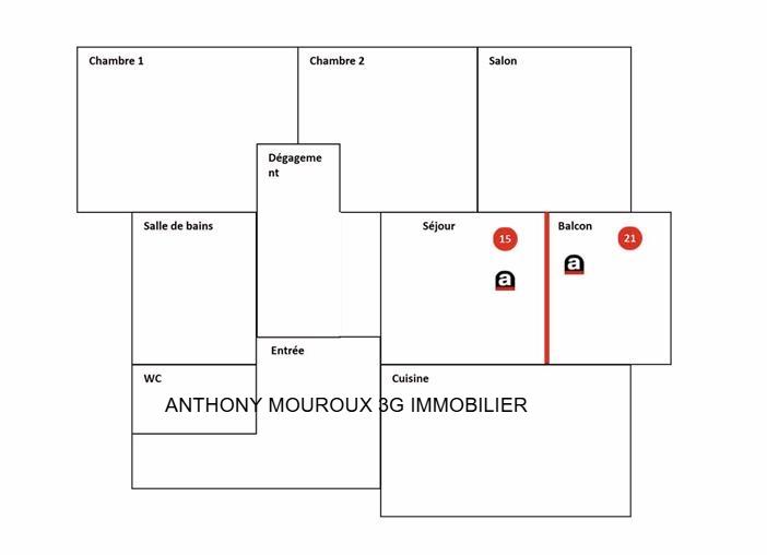 Appartement - 77 m² - 4 pièces