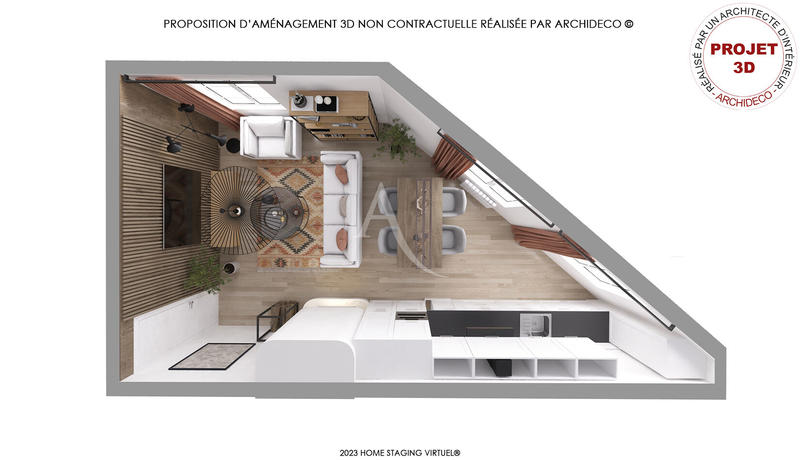 Appartement - 85 m² - 4 pièces