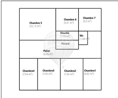 Hôtel particulier - 270 m² - 19 pièces