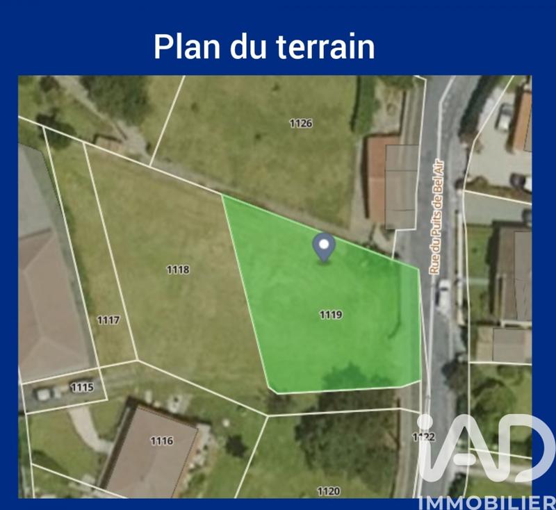 Terrain - 521 m²