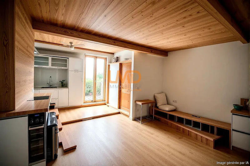 Maison - 40 m² - 2 pièces