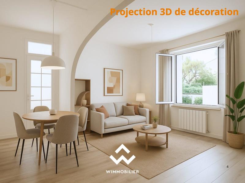 Appartement - 40 m² - 2 pièces