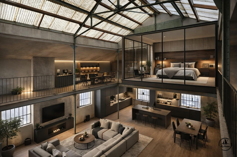 Appartement - 180 m² - 1 pièce