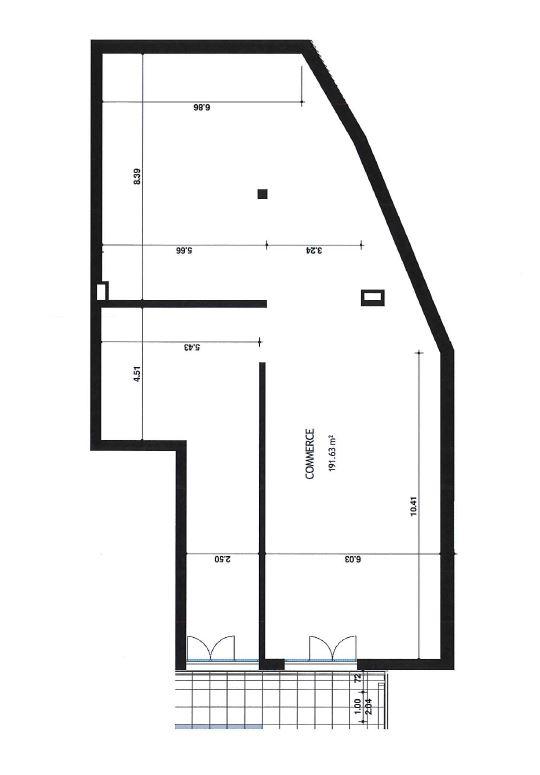 Local commercial - 192 m²