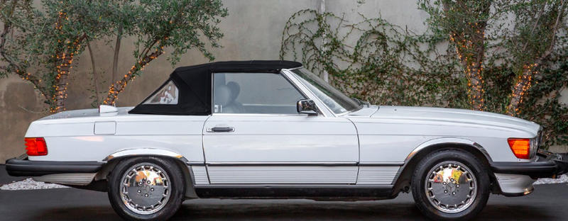 Mercedes Sl 560 560sl Capote et Hard Top