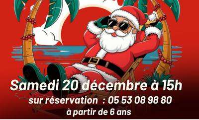 Spectacle « les vacances du Père Noël » à la médiathèque