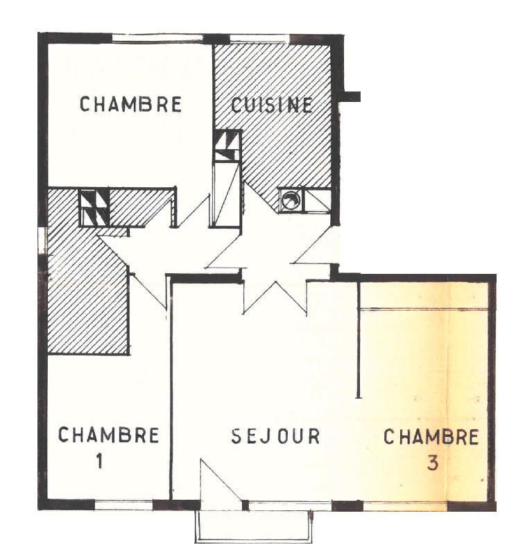 Appartement - 74 m² - 4 pièces