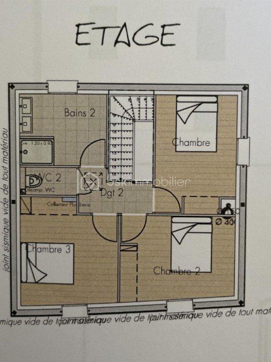 Maison de ville - 96 m² - 5 pièces