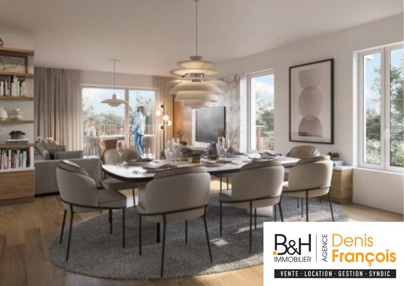 Appartement - 61 m² - 3 pièces