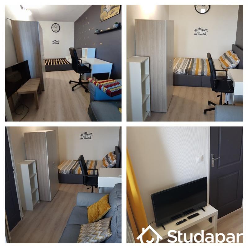 Chambre - 9 m² - 1 pièce