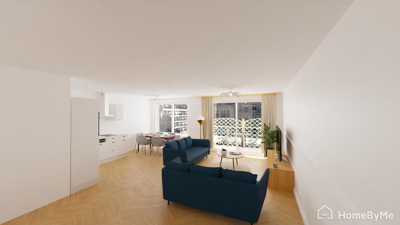 Appartement - 66 m² - 3 pièces