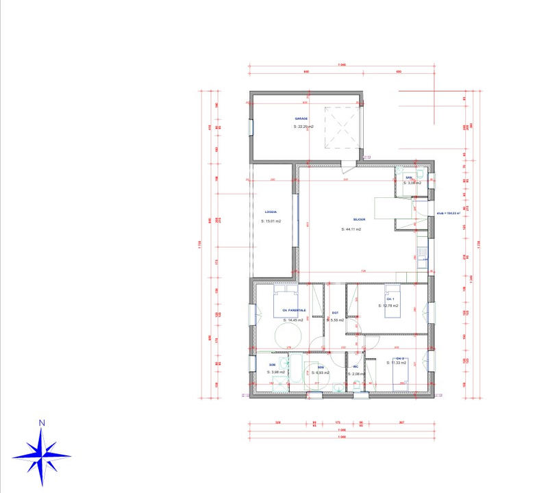 Villa - 120 m² - 5 pièces