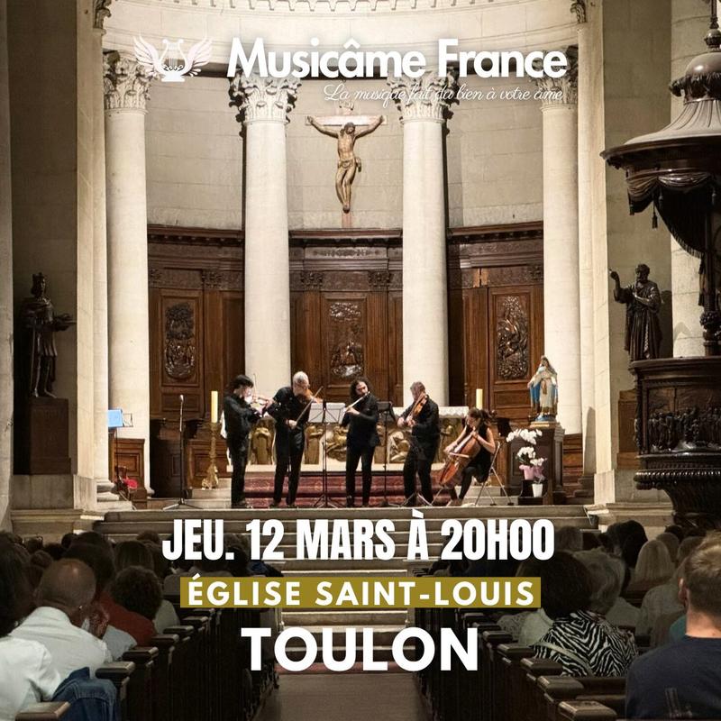 Concert Musicâme à Toulon : Debussy, Bizet, Aznavour, Piaff, Saint-Saëns, Fauré, Ravel