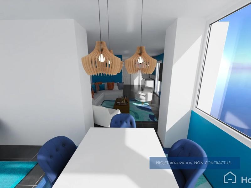 Appartement - 77 m² - 3 pièces