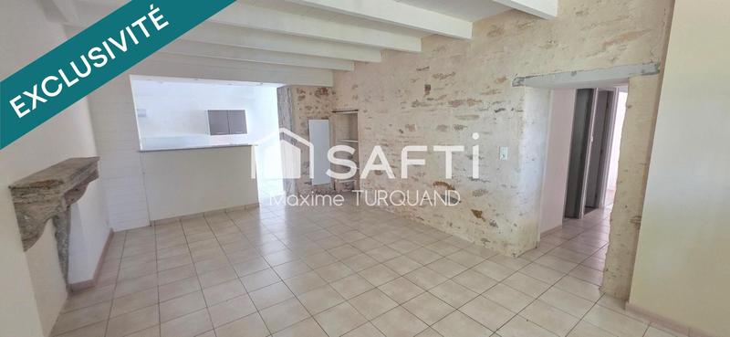 Maison - 92 m² - 3 pièces