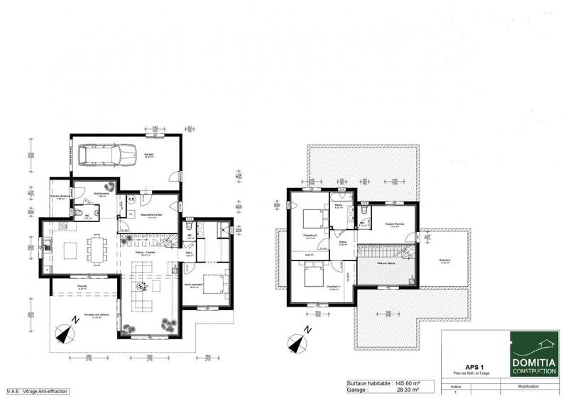 Maison - 145 m² - 6 pièces