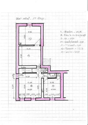 Maison de village - 59 m² - 2 pièces