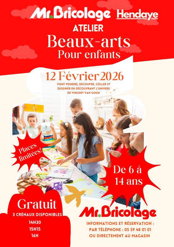 Atelier "Beaux-arts" pour enfants