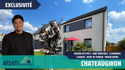 Maison contemporaine - 90 m² - 5 pièces