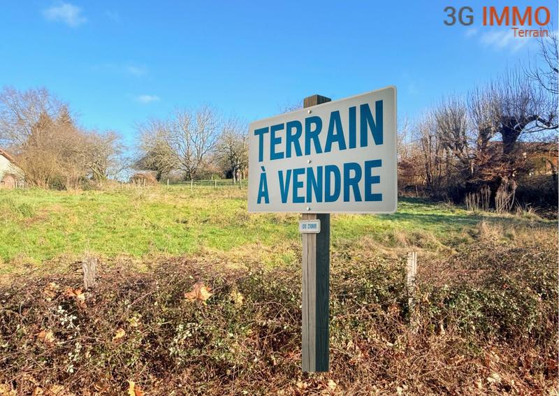 Terrain constructible - 1 250 m²