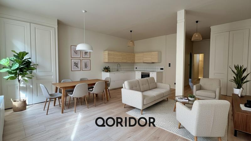 Appartement - 60 m² - 2 pièces