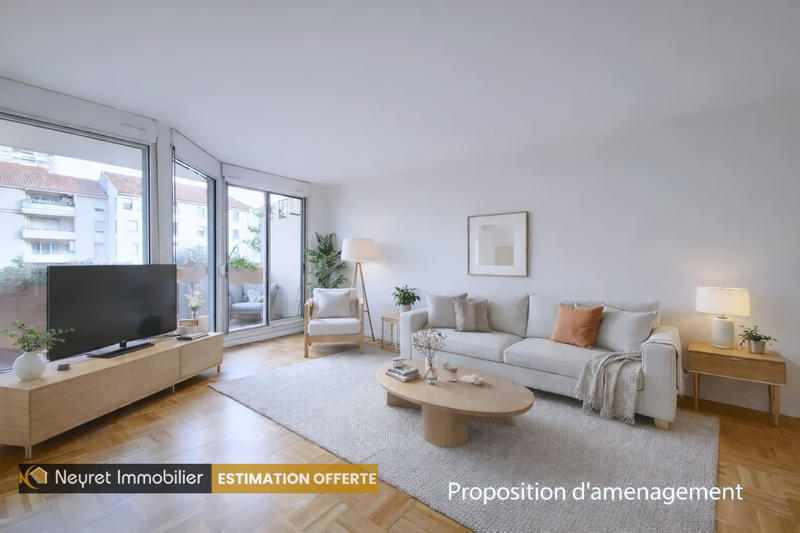 Appartement - 60 m² - 2 pièces