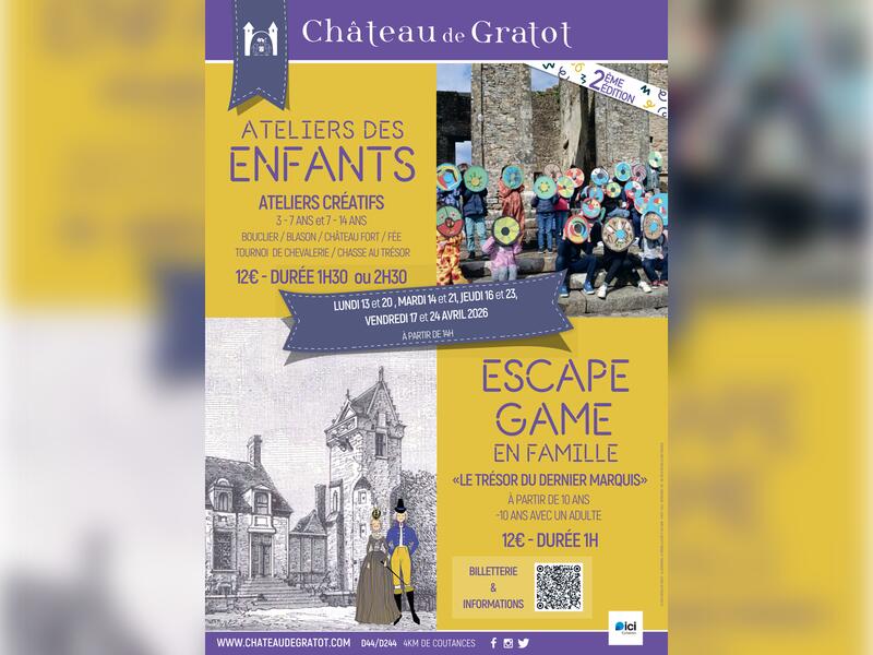 Tournoi de chevalerie &amp; escape game