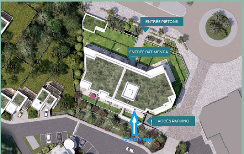 Appartement - 56 m² - 3 pièces