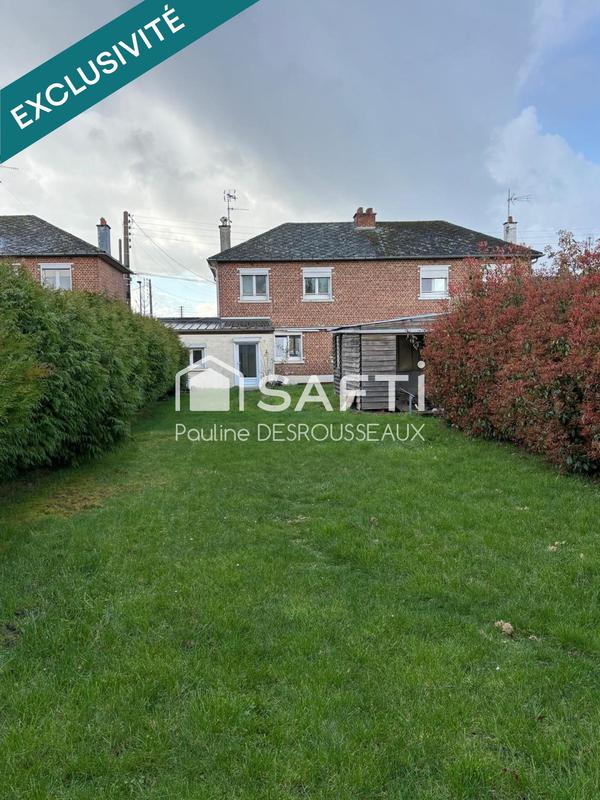 Maison - 89 m² - 5 pièces