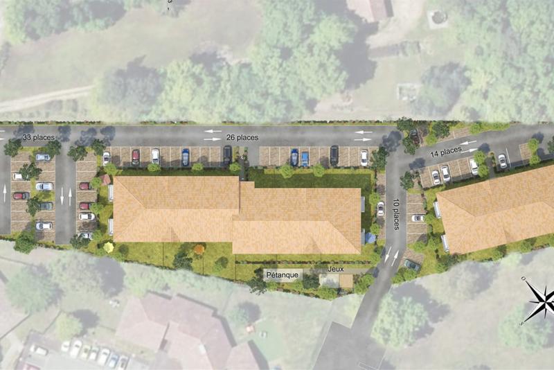 Appartement - 56 m² - 2 pièces