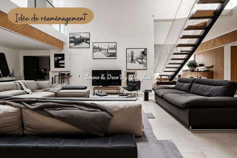 Loft - 225 m² - 6 pièces