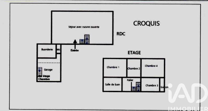 Maison - 115 m² - 5 pièces