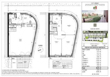 Maison de ville - 98 m² - 4 pièces