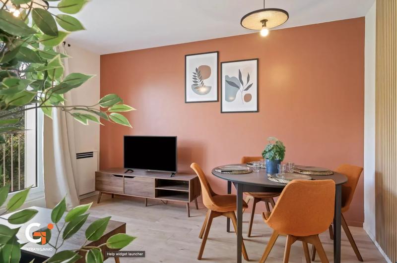 Chambre - 55 m² - 4 pièces